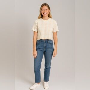 Eleven Paris Tie-Dye Crop Tee - NWT